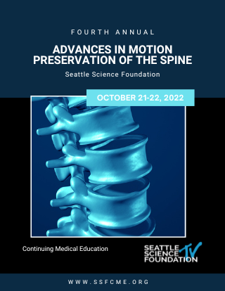 4th Annual Advances in Motion Preservation of the Spine 2022 Banner